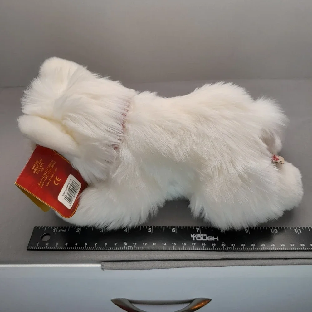 Keel Toys Signature Puppies Westie West Highland White Terrier Plush Dog White‎